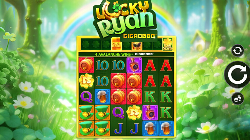 Lucky Ryan Gigablox Slot Game Review