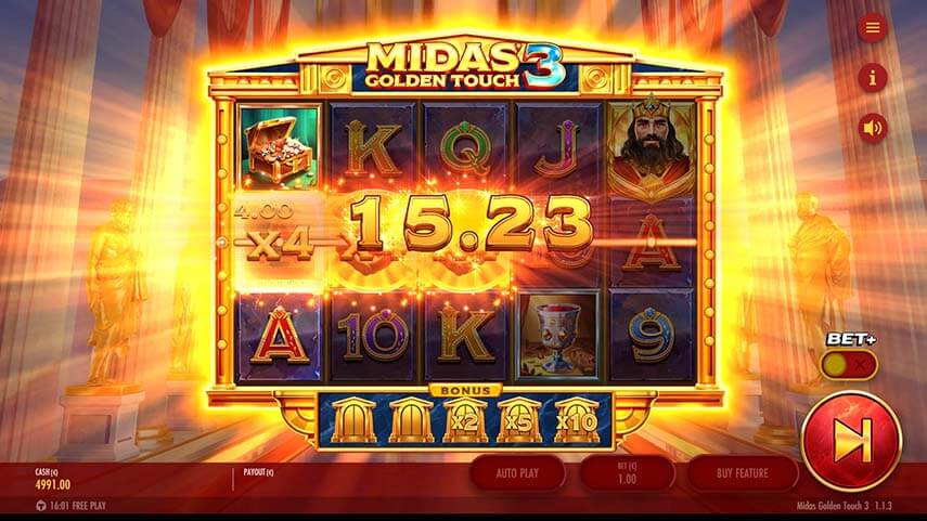 Midas Golden Touch 3 Slot Review
