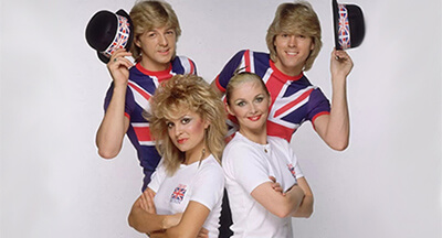Cheryl Baker with Bucks Fizz 