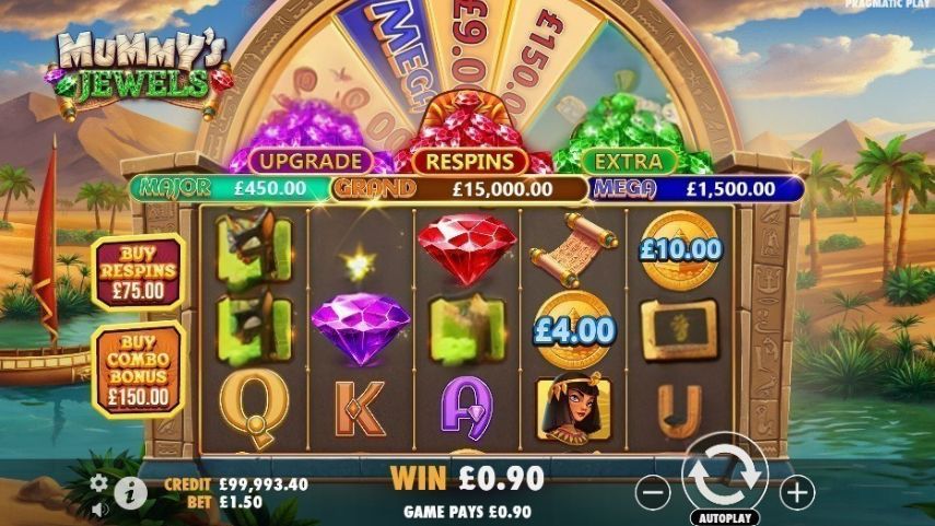 Mummy’s Jewels Slot Review
