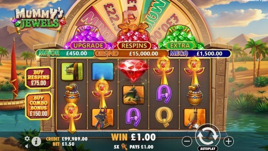 Mummy’s Jewels Slot Review