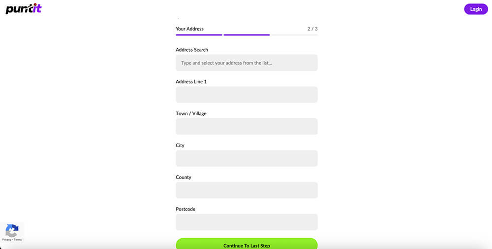 Puntit Registration