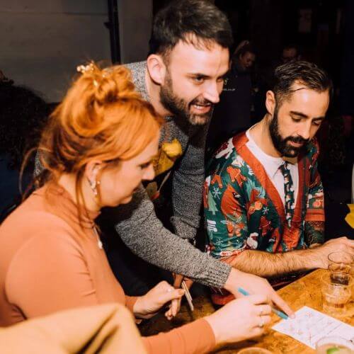 Musical Bingo daubing