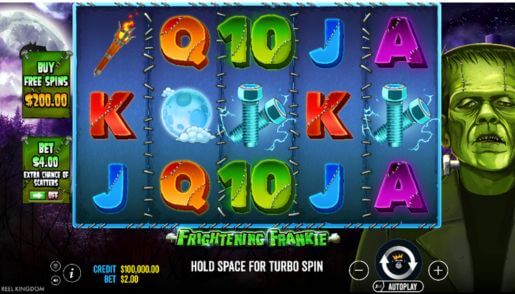 Frightening Frankie slot