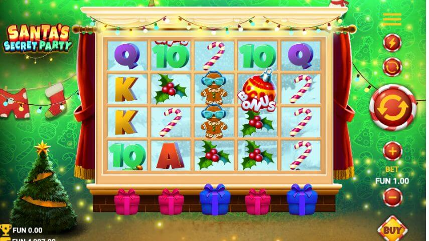Santa's Secret Party slot