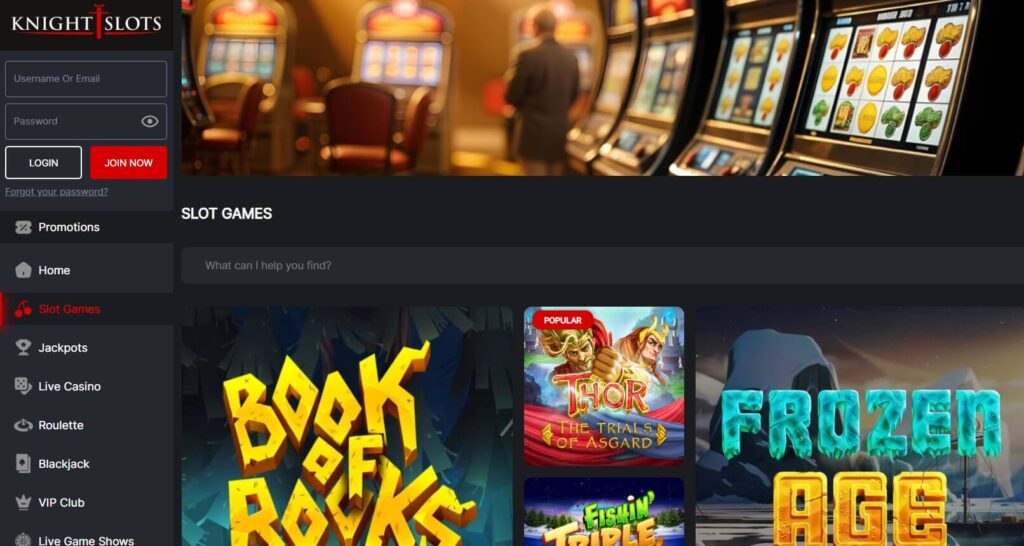 KnightSlots Casino