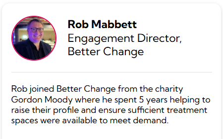 Rob Mabbett
Engagement Director, Better Change