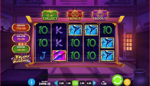 3 Blades & Blessing slot