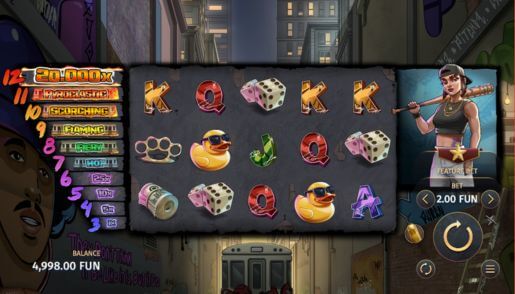 12 Burning Baseballs slot