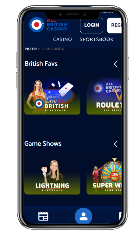 cashback casino site: All British Casino