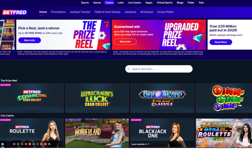 casino site Betfred