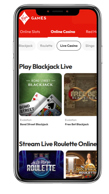 virgin games mobile casino